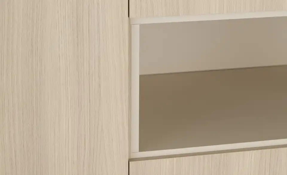 Drehtürenschrank Villa mit Beleuchtung, Detailansicht