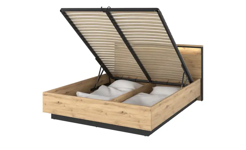 Doppelbett Quorn, geöffnet