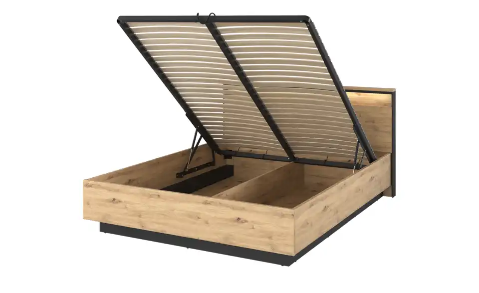Doppelbett Quorn, geöffnet