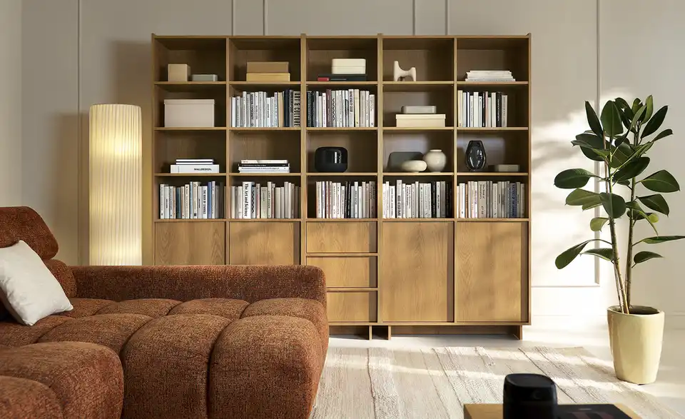Höffner Selection Bücherregal Linea, in Wohnsituation