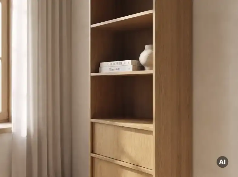 Höffner Selection Bücherregal Linea, Detailansicht