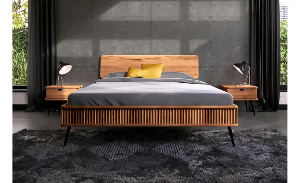 Massivholzbett Nico, in Wohnsituation