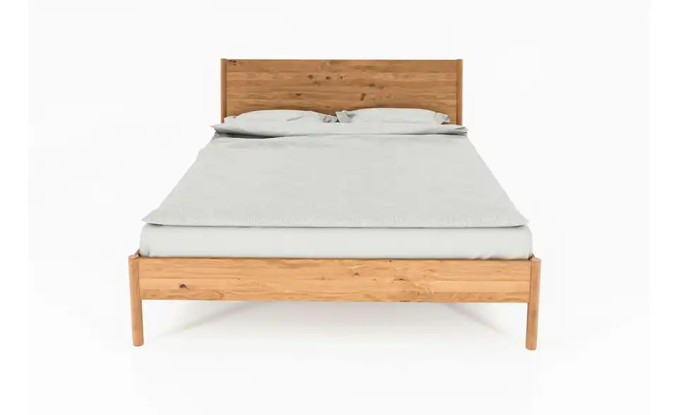 Massivholzbett Greta, Frontansicht