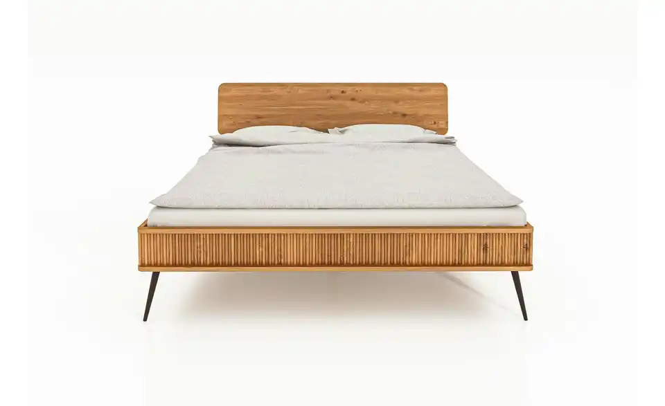 Massivholzbett Nico, Frontansicht