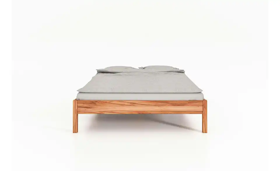 Massivholzbett Felix ohne Kopfteil, Frontansicht