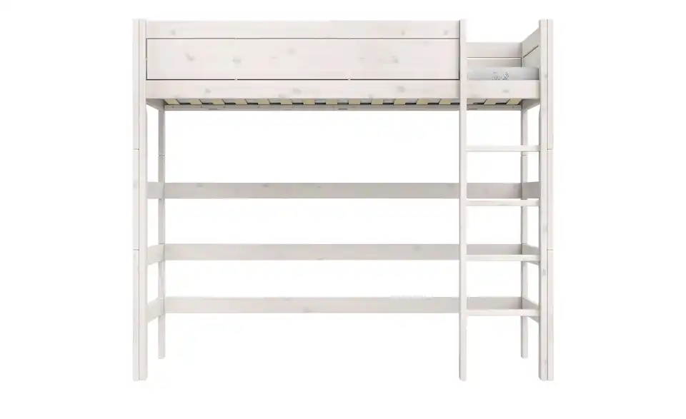 Lifetime Hochbett mit Leiter 120cm Basis, Frontansicht