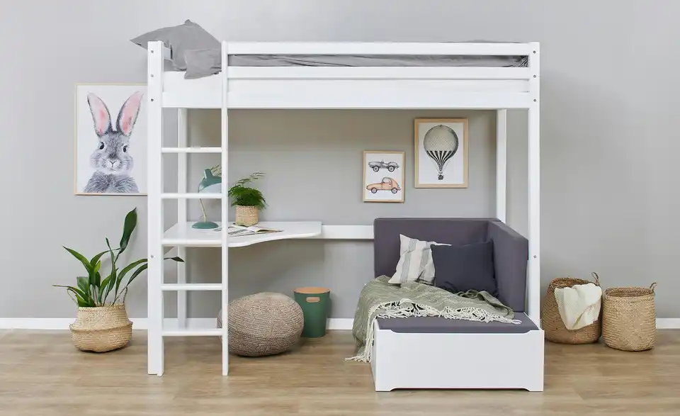 Hoppekids Hochbett Eco Dream, in Wohnsituation