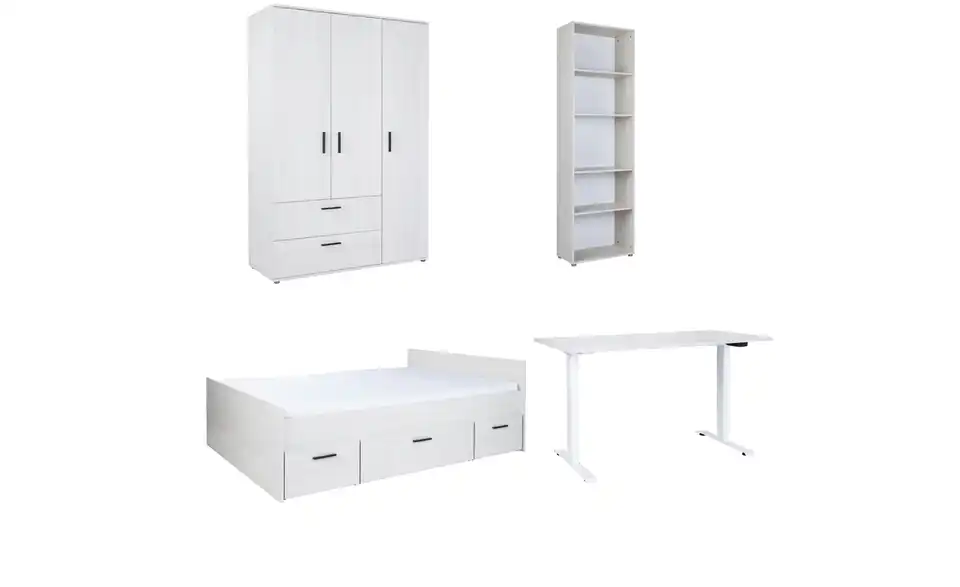 Jugendzimmer 4er-Set Mathea, Perspektive