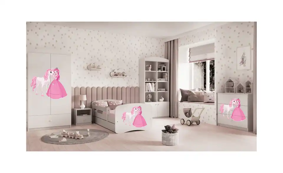 Bett Prinzessin mit Pferd, in Wohnsituation