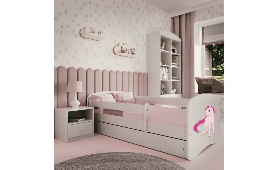 Bett Einhorn, in Wohnsituation