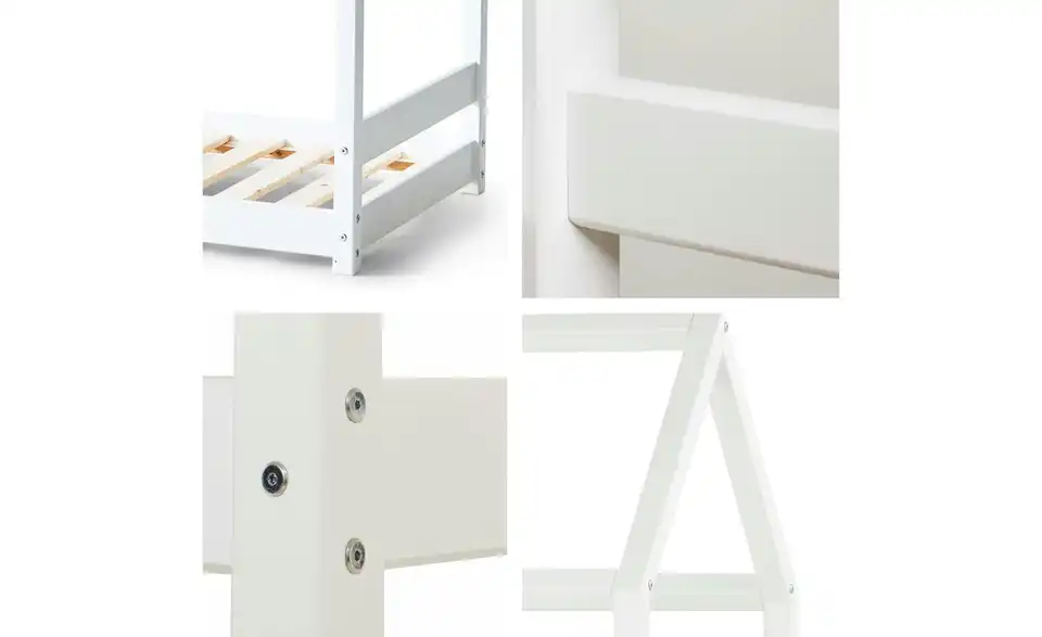 Hoppekids Motessori Hausbett, Detailansicht