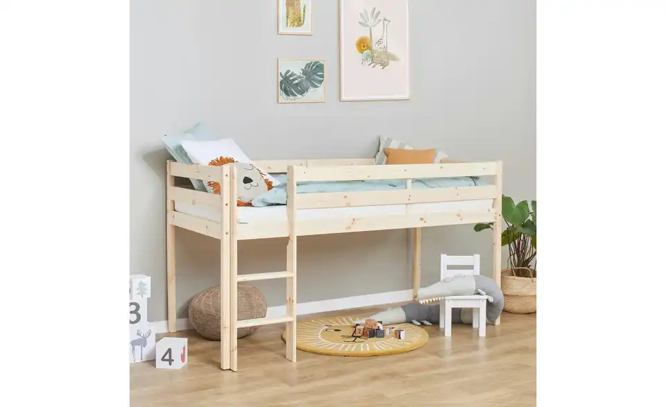 Hoppekids Halbhochbett, in Wohnsituation