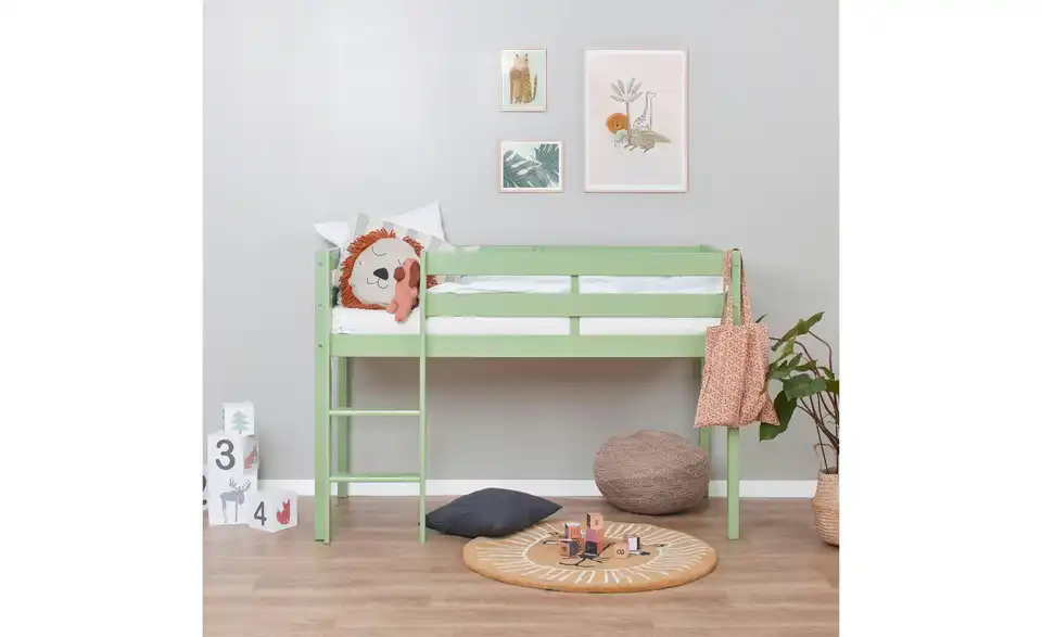 Hoppekids Halbhochbett, in Wohnsituation