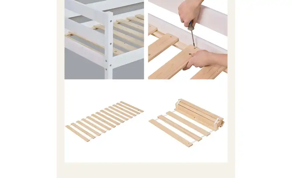 Hoppekids Halbhochbett, Detailansicht