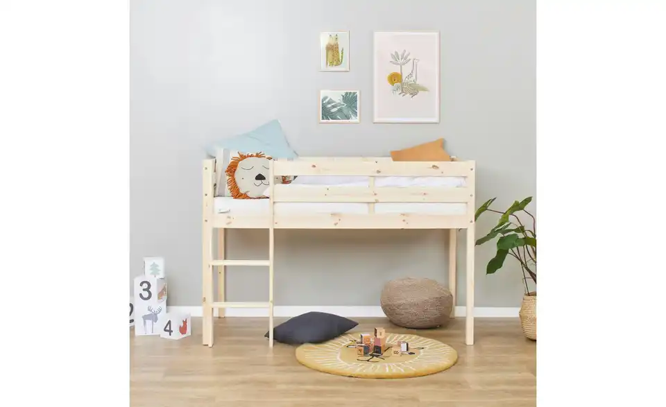 Hoppekids Halbhochbett, in Wohnsituation