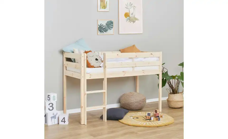 Hoppekids Halbhochbett, in Wohnsituation