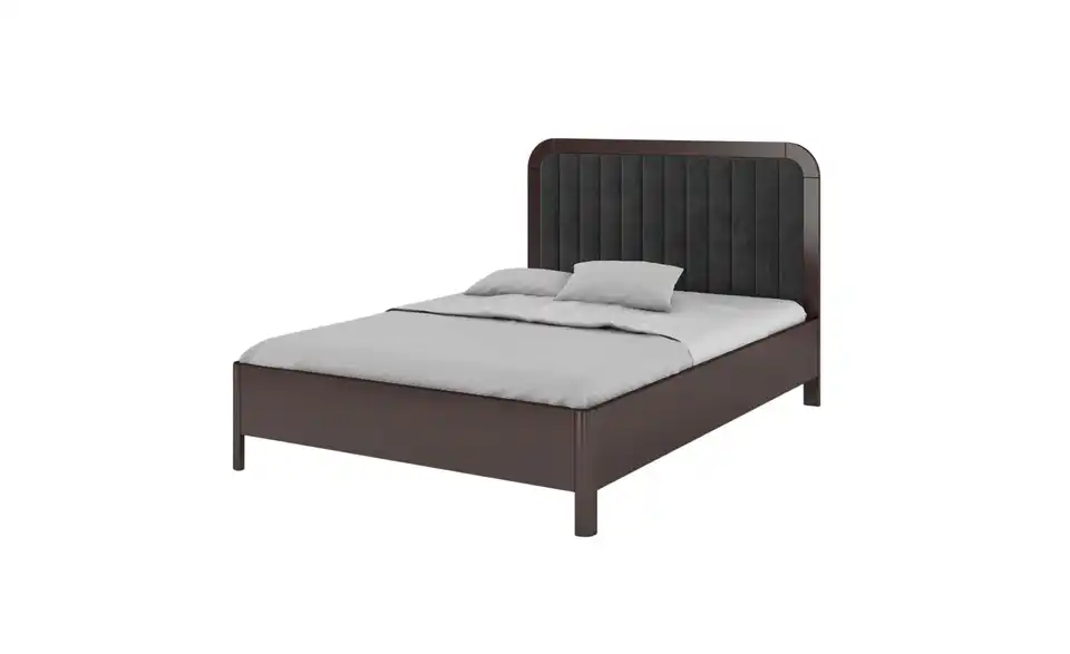 Massivholzbett Wenge 140x200, Perspektive