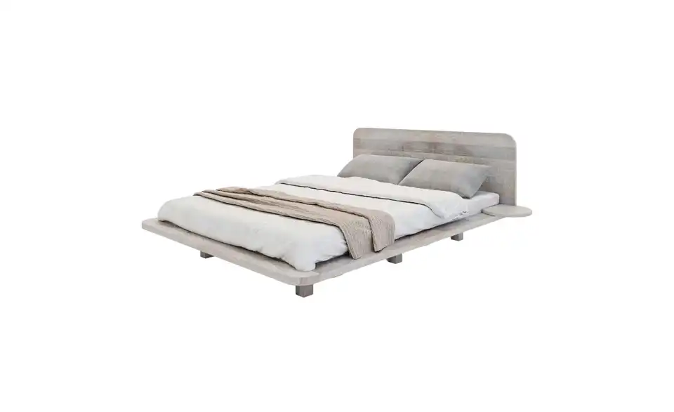 Massivholzbett Japandic Eiche Bianco, Perspektive