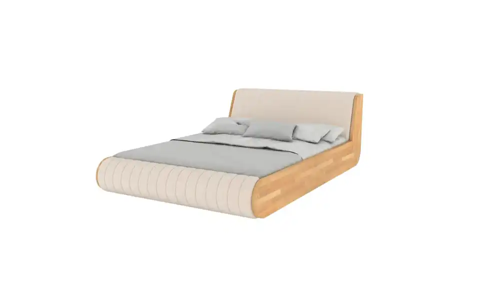 Massivholzbett Harald Buche, Perspektive