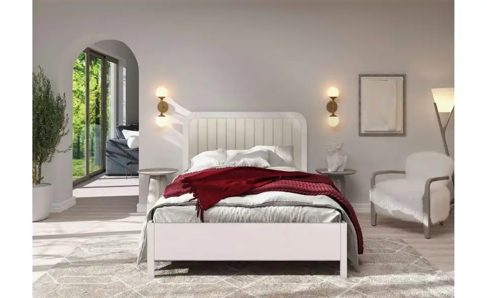 Massivholzbett Modena, in Wohnsituation