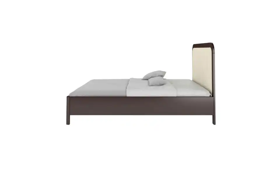 Massivholzbett Modena, Profilansicht