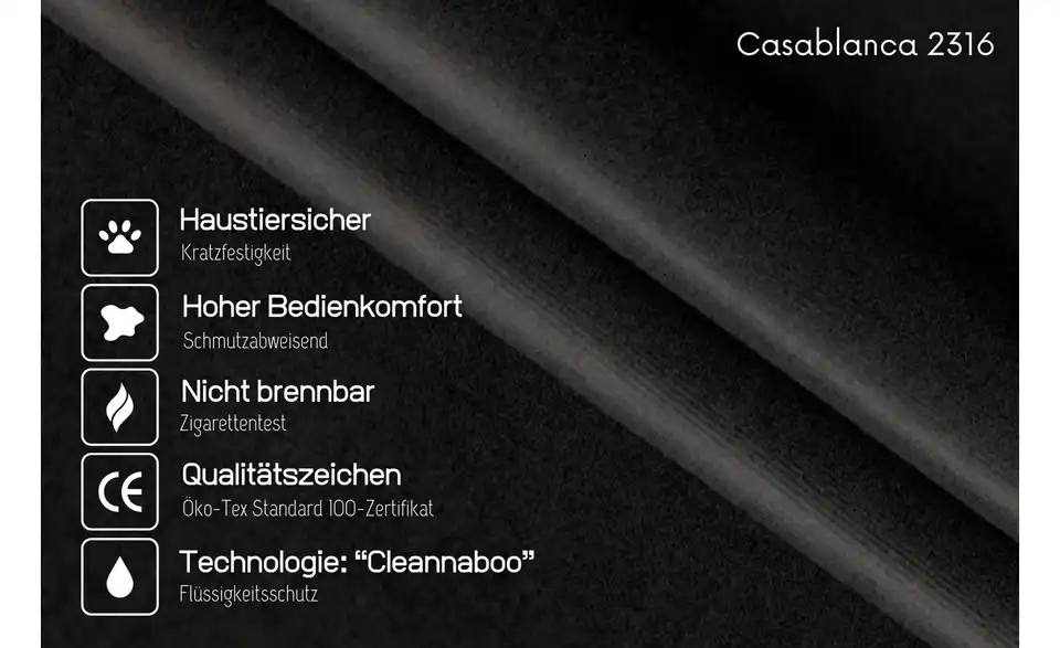 Massivholzbett weiß 140x200, Stoffstruktur