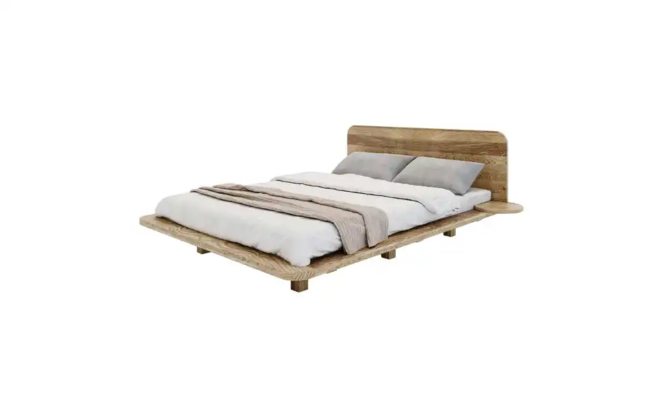 Massivholzbett Japandic Eiche San Remo, Perspektive