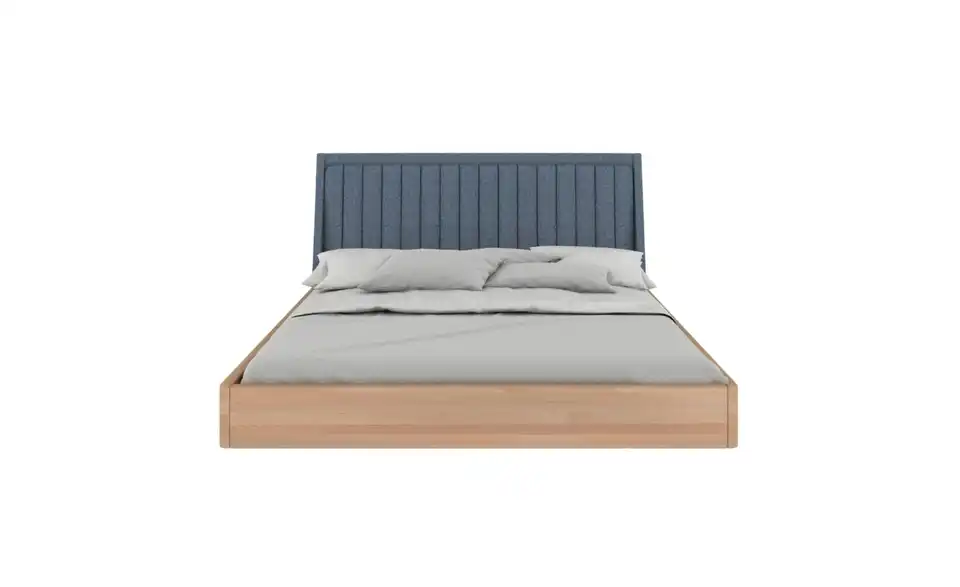 Massivholzbett Ulf Buche, Frontansicht