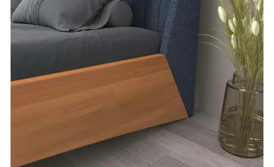 Massivholzbett Ulf Buche, Detailansicht