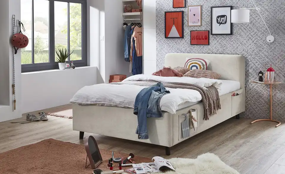 Polsterbett Cosy, in Wohnsituation