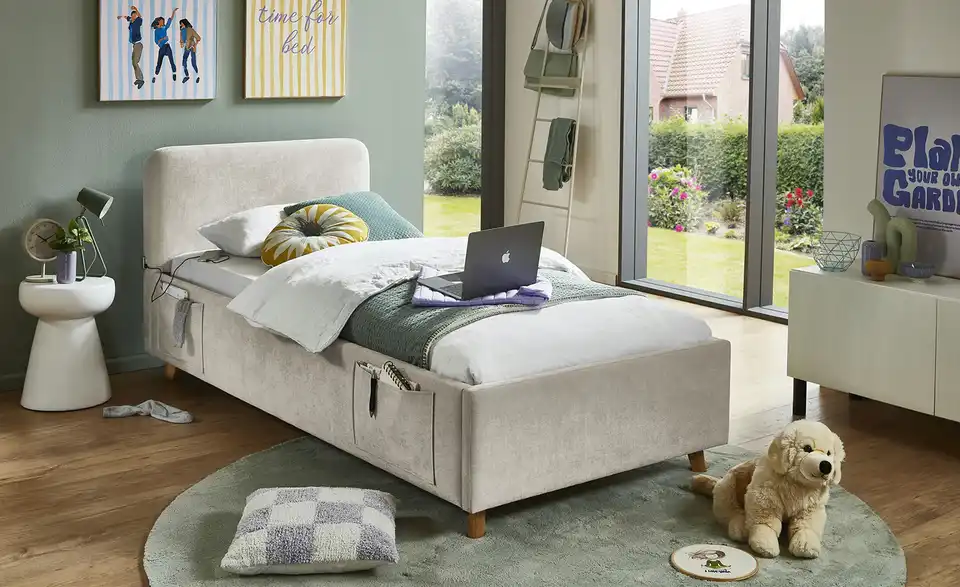 Polsterbett Cosy, in Wohnsituation