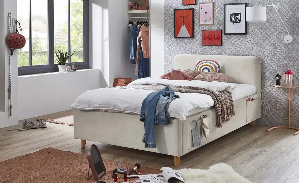 Polsterbett Cosy, in Wohnsituation