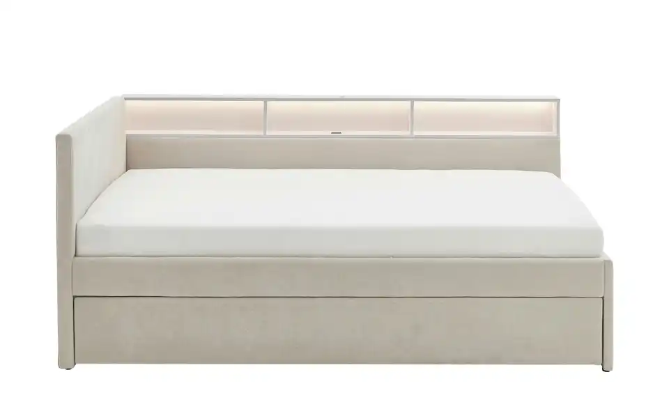 Polsterbett Uno, Profilansicht