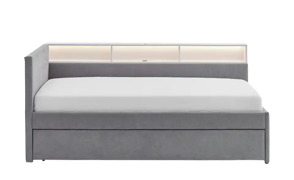 Polsterbett Uno, Profilansicht