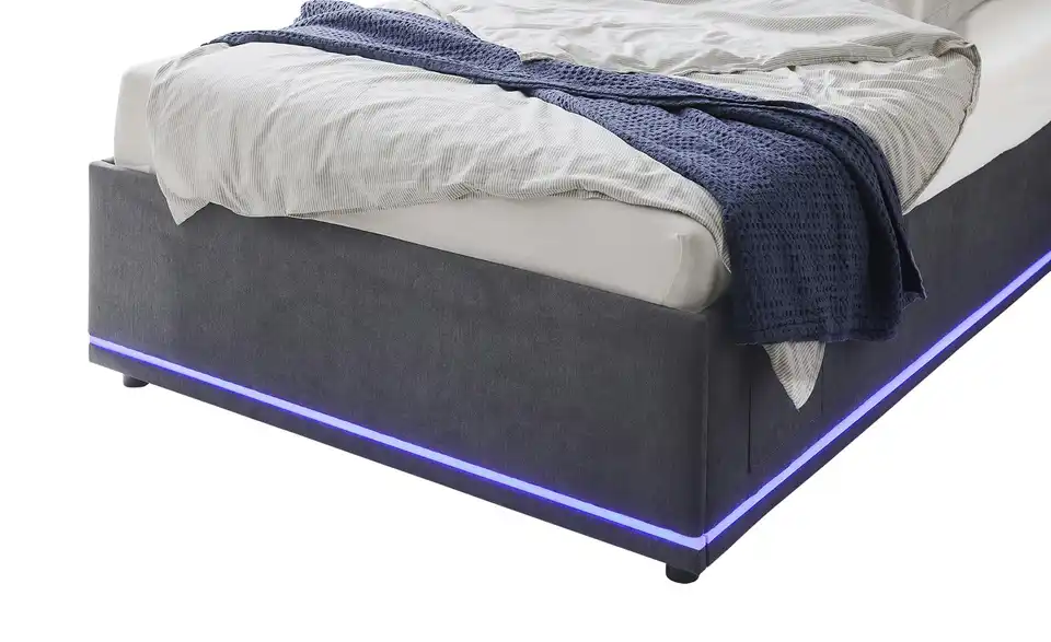 Polsterbett Circle, Detailansicht