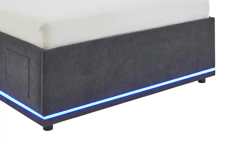 Polsterbett Circle, Detailansicht