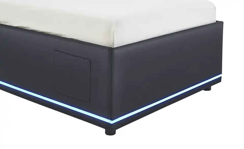 Polsterbett Circle, Detailansicht