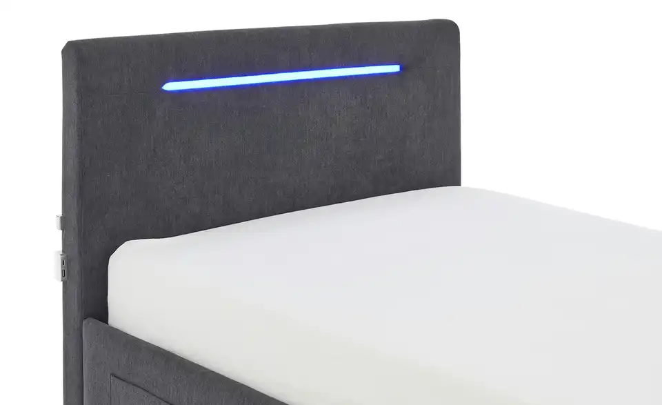 Polsterbett Circle, Detailansicht