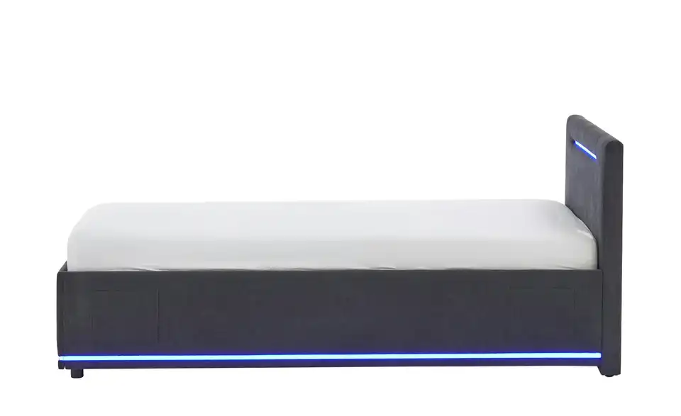 Polsterbett Circle, Profilansicht