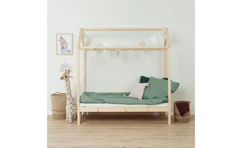 Hoppekids Hausbett, in Wohnsituation