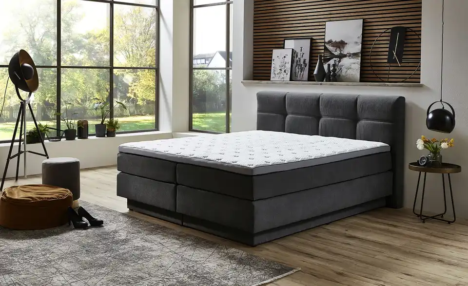 uno Boxspringbett Chicago, in Wohnsituation