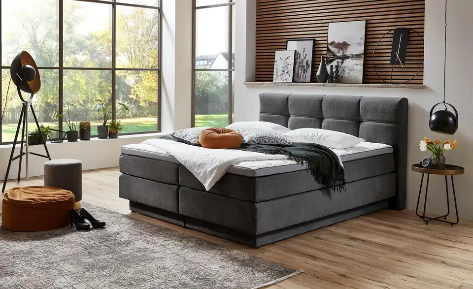 uno Boxspringbett Chicago, in Wohnsituation