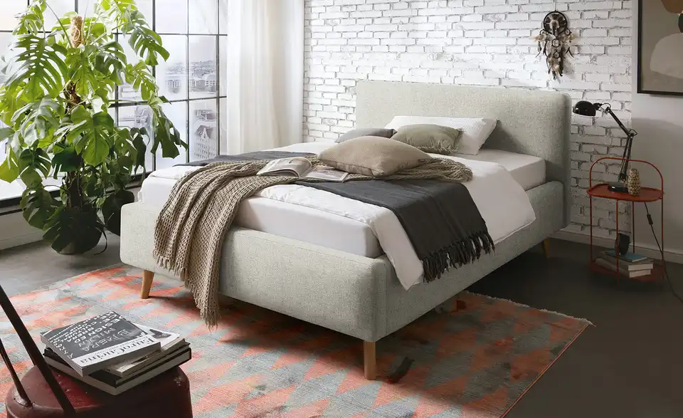 Polsterbett Mattis, in Wohnsituation