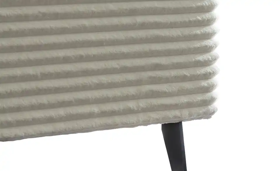 Polsterbettgestell Matera flauschiger Mega-Cord Bezug, Detailansicht