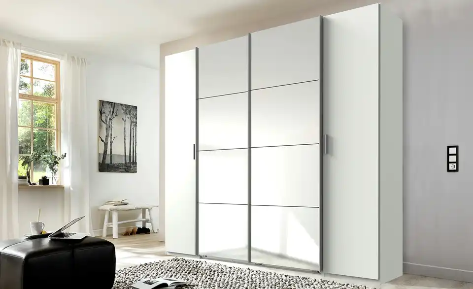Dreh-/ Schwebetürenschrank Vito, in Wohnsituation