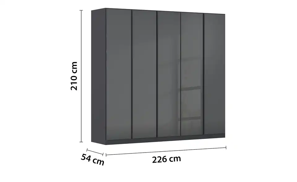 Drehtürenschrank Monostar, Detailansicht