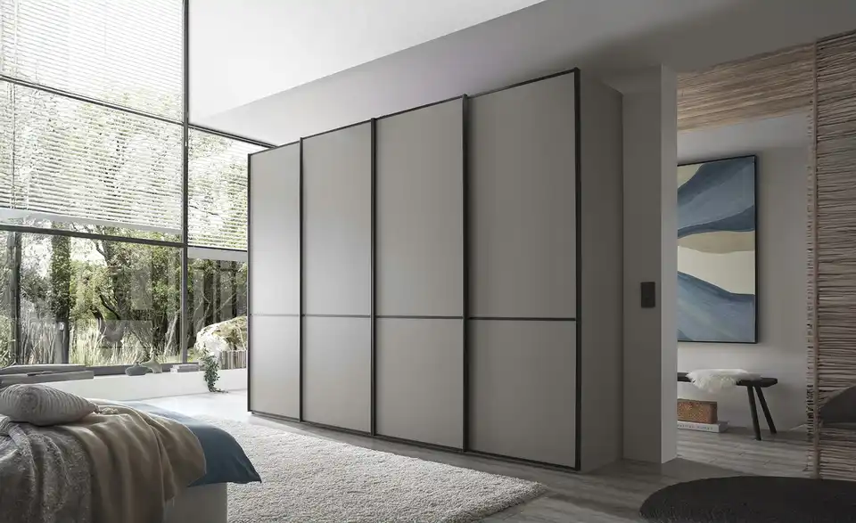 Schwebetürenschrank Boston, in Wohnsituation