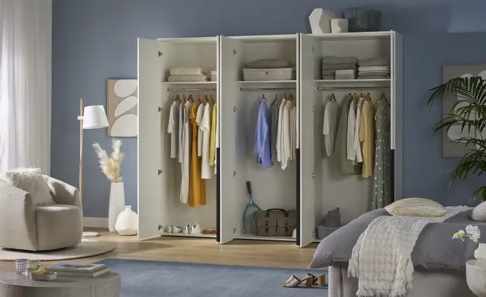 Kleiderschrank Keighley, Funktionsansicht