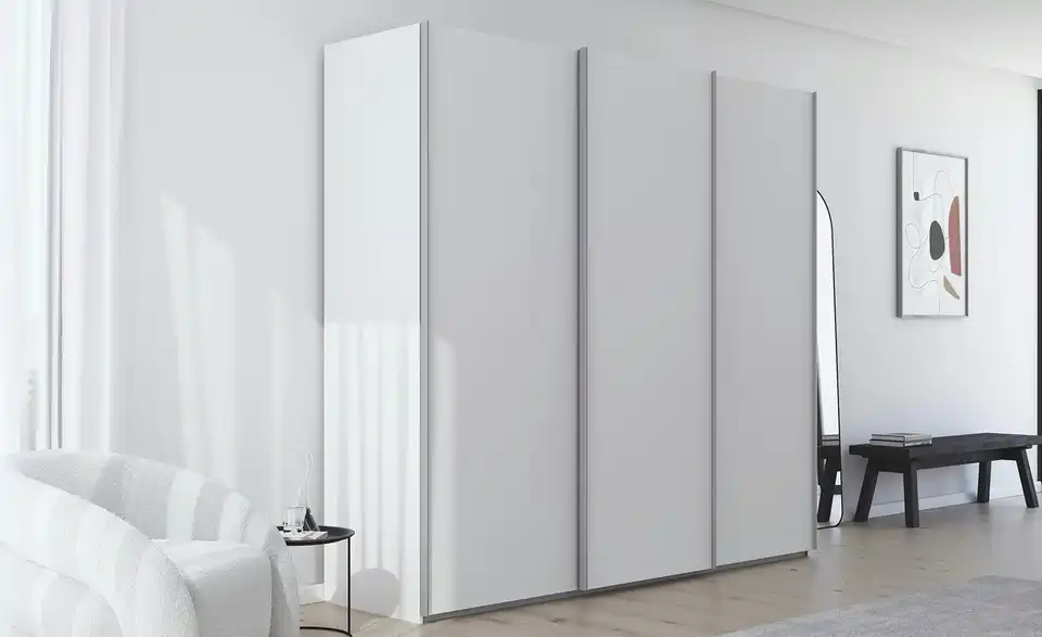 meinSchrank Schwebetürenschrank Regina inklusive Zubehör, in Wohnsituation
