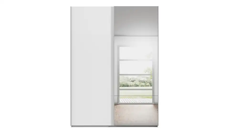 meinSchrank Schwebetürenschrank Regina inklusive Zubehör, Frontansicht